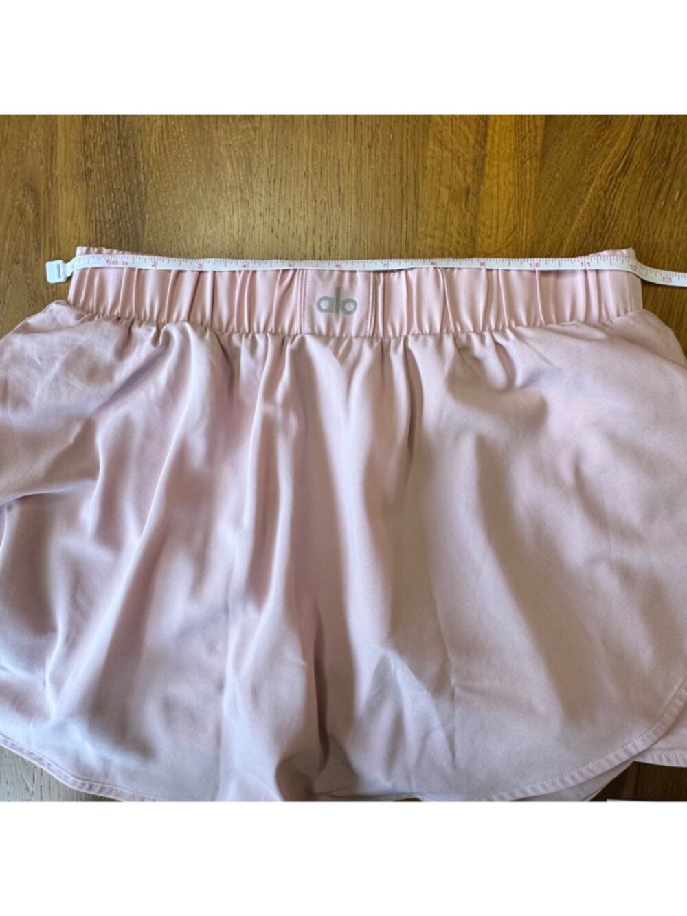 ALO YOGA Freestyle Skirt Ballet Pink Womens XS Skort Built-In Pocket Shorts - Picture 7 of 7